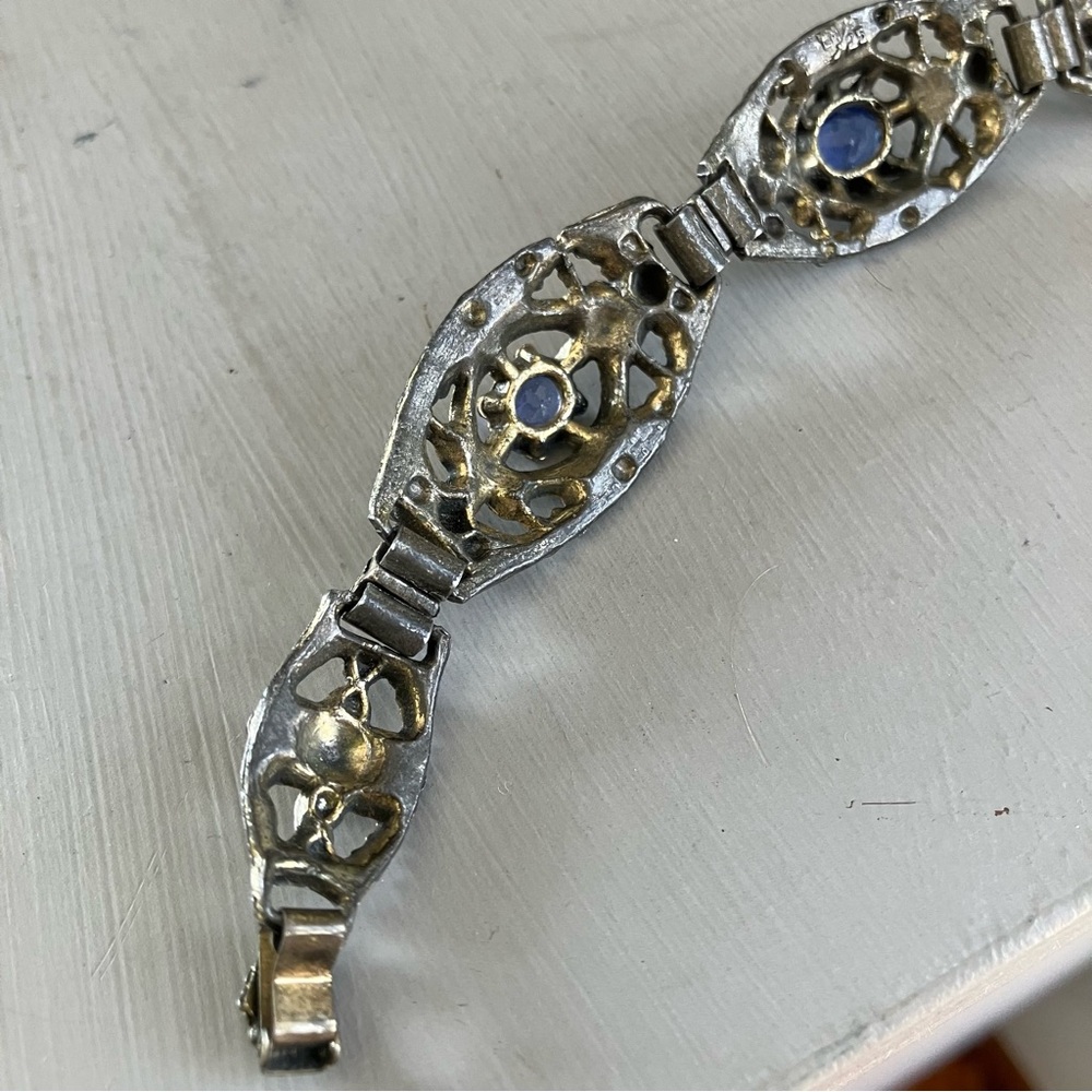 Vintage Rhinestone Bracelet - Picture 6 of 7